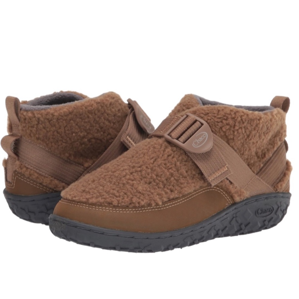 Chaco Rambler Fluff Bootie Kids Youth Natural Brown, Size 2